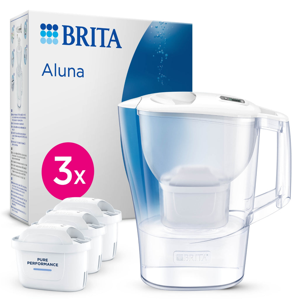 Brita Carafe filtrante Aluna Calendar Blanche