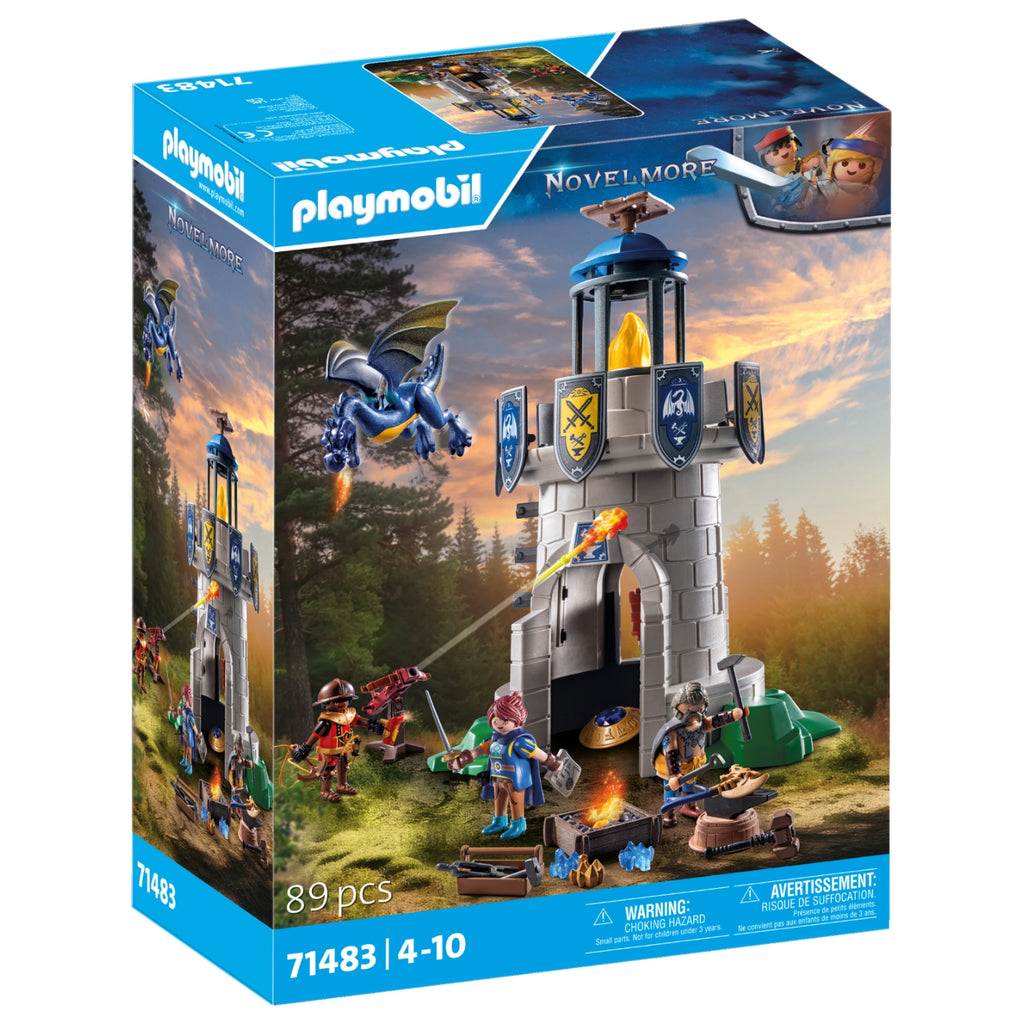 Playmobil Tourelle chevaliers Novelmore dragon 71483