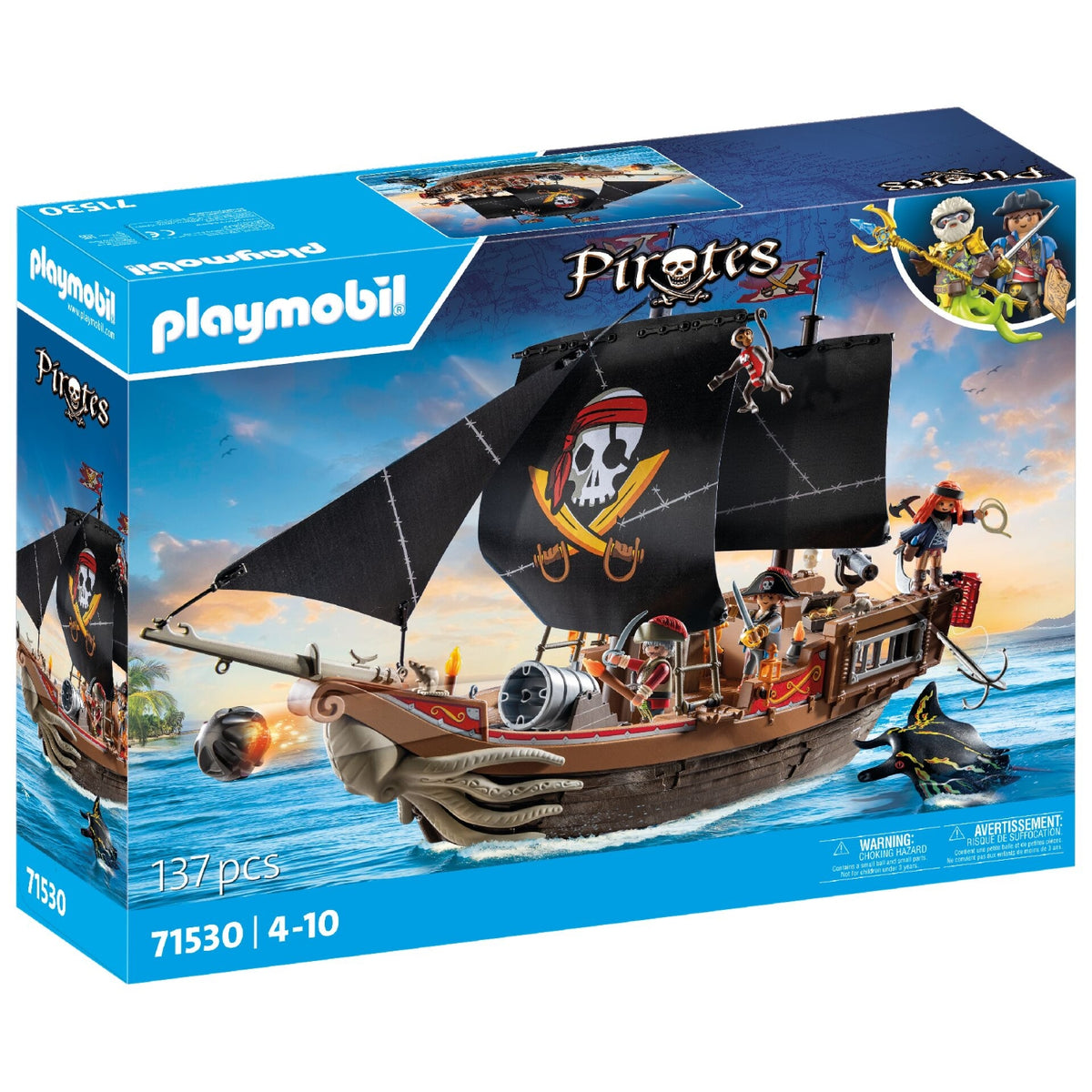 Playmobil Bateau pirates 71350