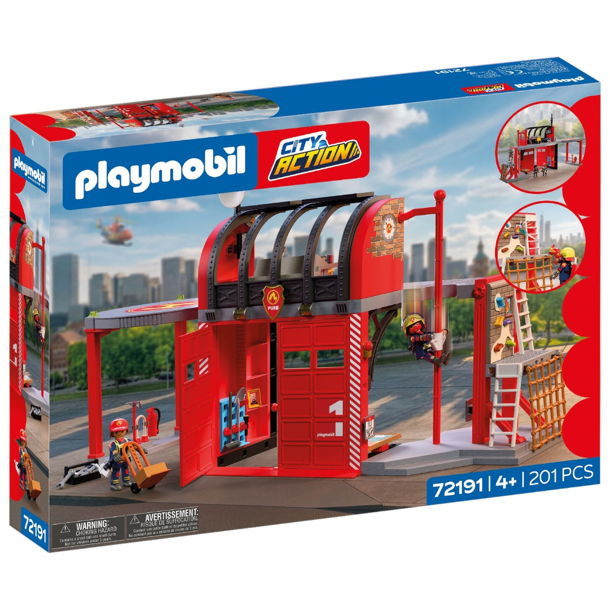 Playmobil Grande Caserne de Pompiers 72191