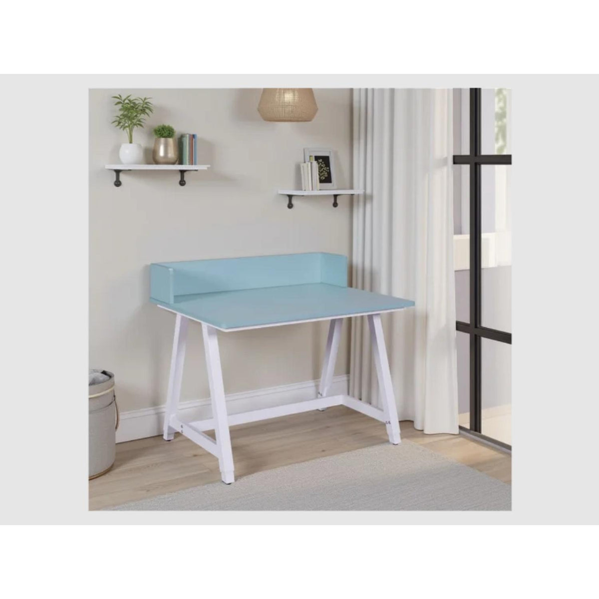 Interlink Bureau Emmelie - blanc/bleu