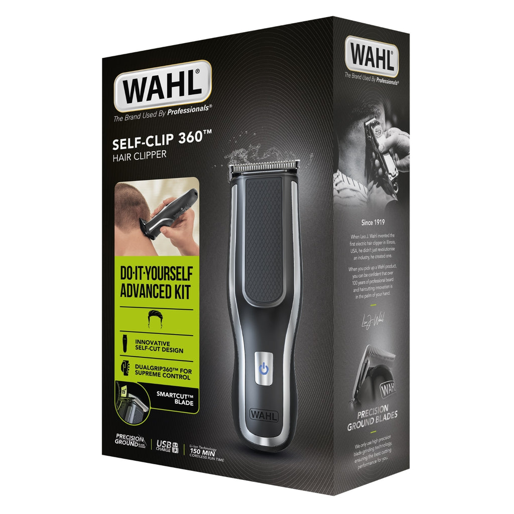 WAHL Pack Tondeuse Self-Clip 360 + Rasoir de voyage rechargeable