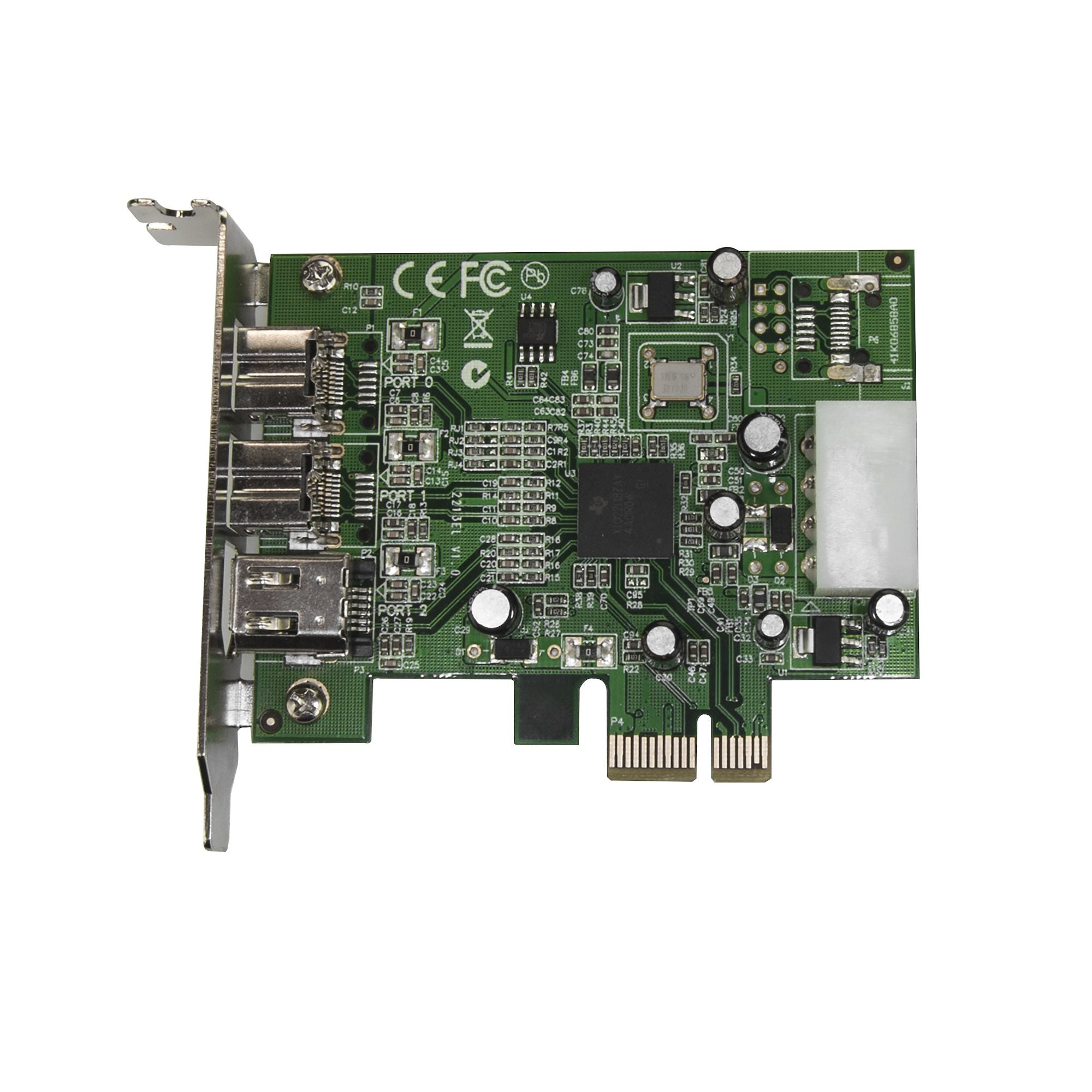 StarTech.com Carte adaptateur PCI Express vers 3 ports FireWire - Faible encombrement - 800 et 400