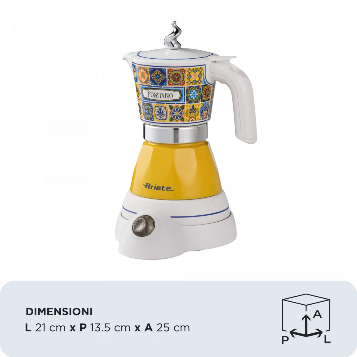 Ariete 1358/1P Manuel Cafetière moka électrique 0,14 L