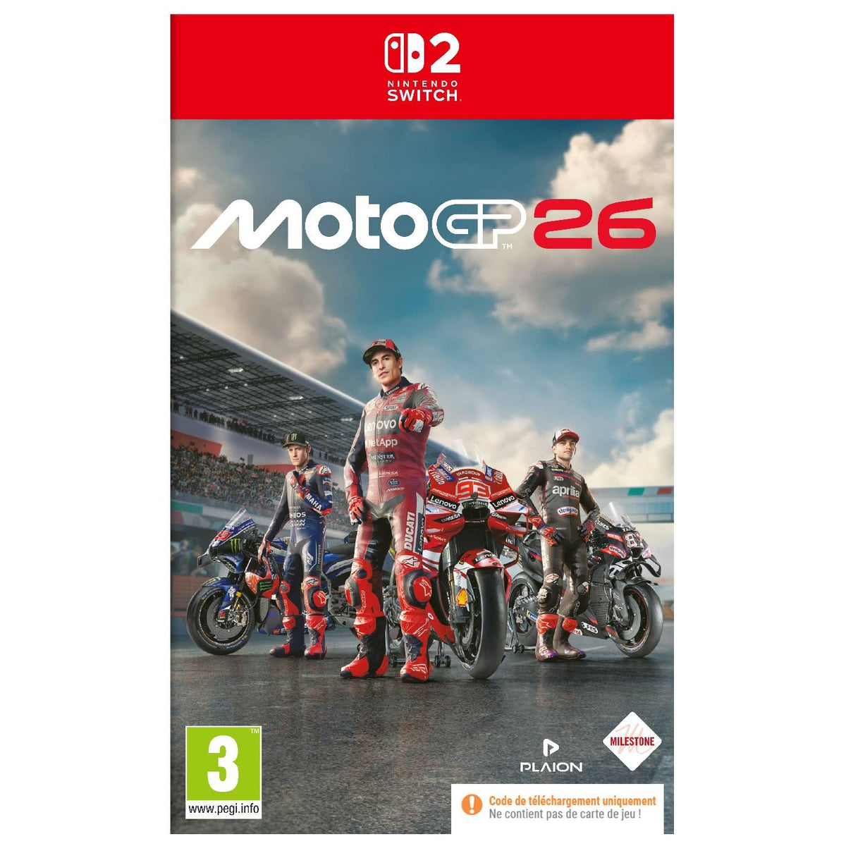 Milestone MotoGP 26 - Code in a box Switch 2