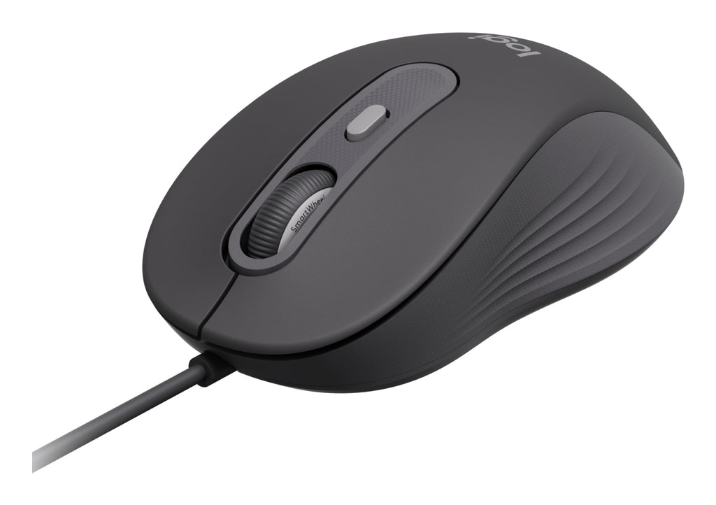 Logitech Signature Wired M520 for Business ratón Oficina Ambidextro USB Tipo C Óptico 4000 DPI