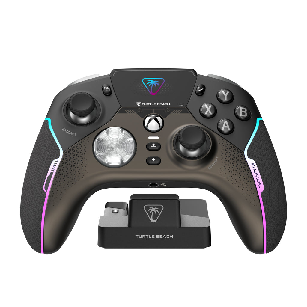 Turtle Beach Stealth Ultra Sans fil Haute Performance avec Station de Charge Rapide, Butée de gâchette réglables et Ecran de Commande pour Xbox Series X|S, Xbox One & PC [Licence officielle pour Xbox]