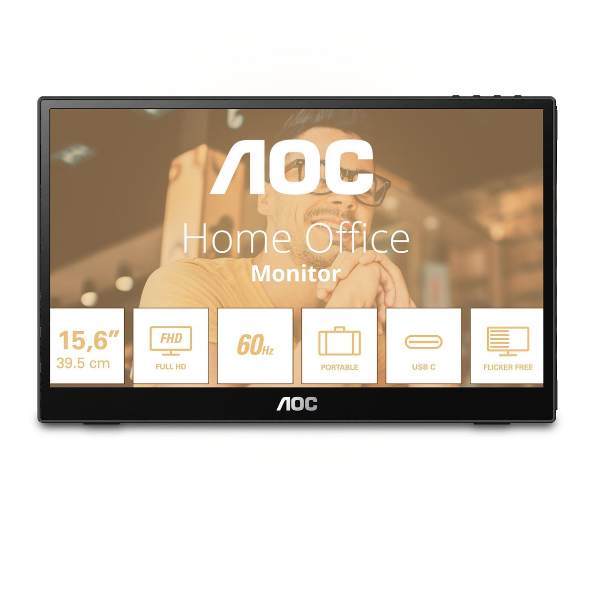 AOC Ecran PC 15,6'' 16T3EA