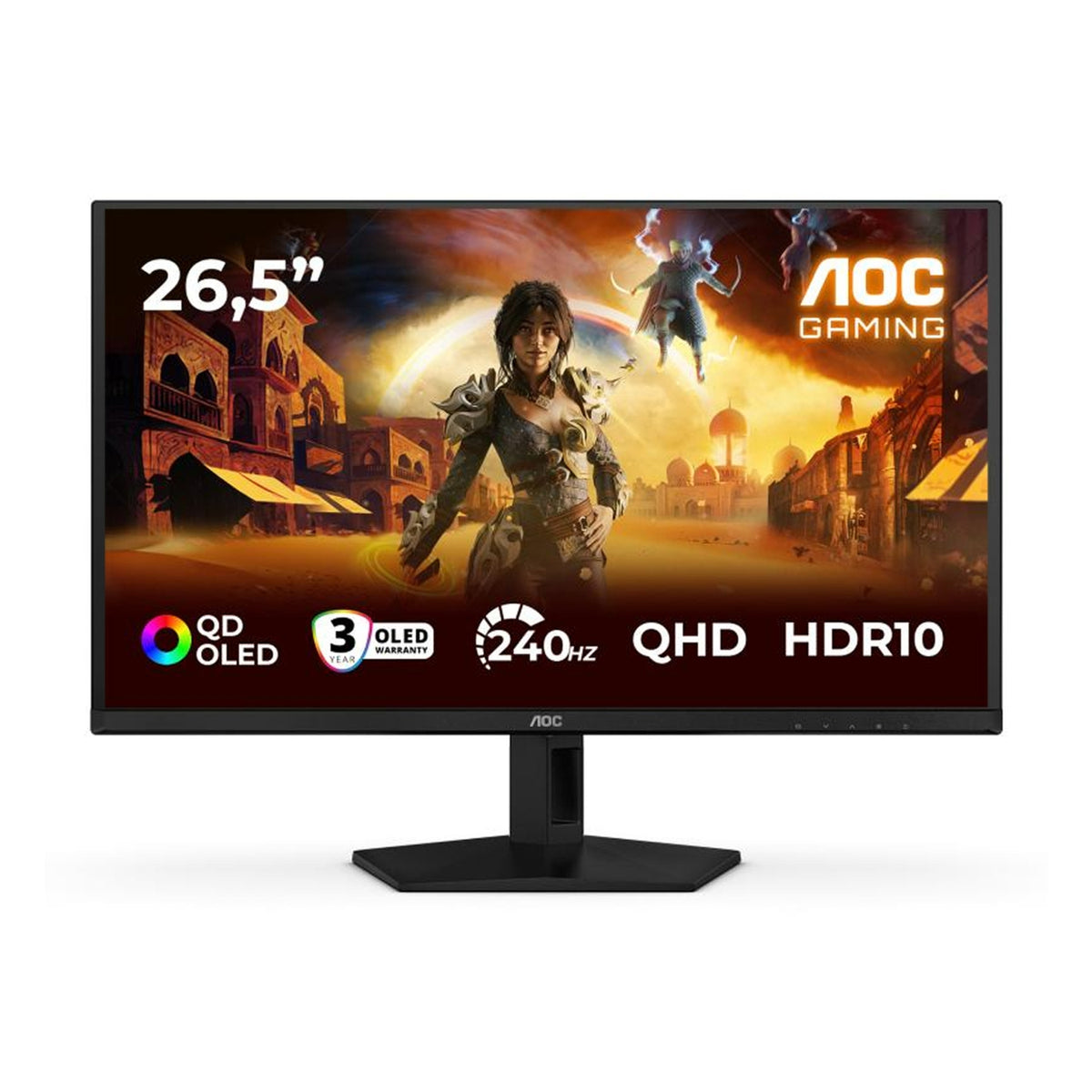 AOC Ecran PC gamer OLED 26,5'' Q27G41ZDF