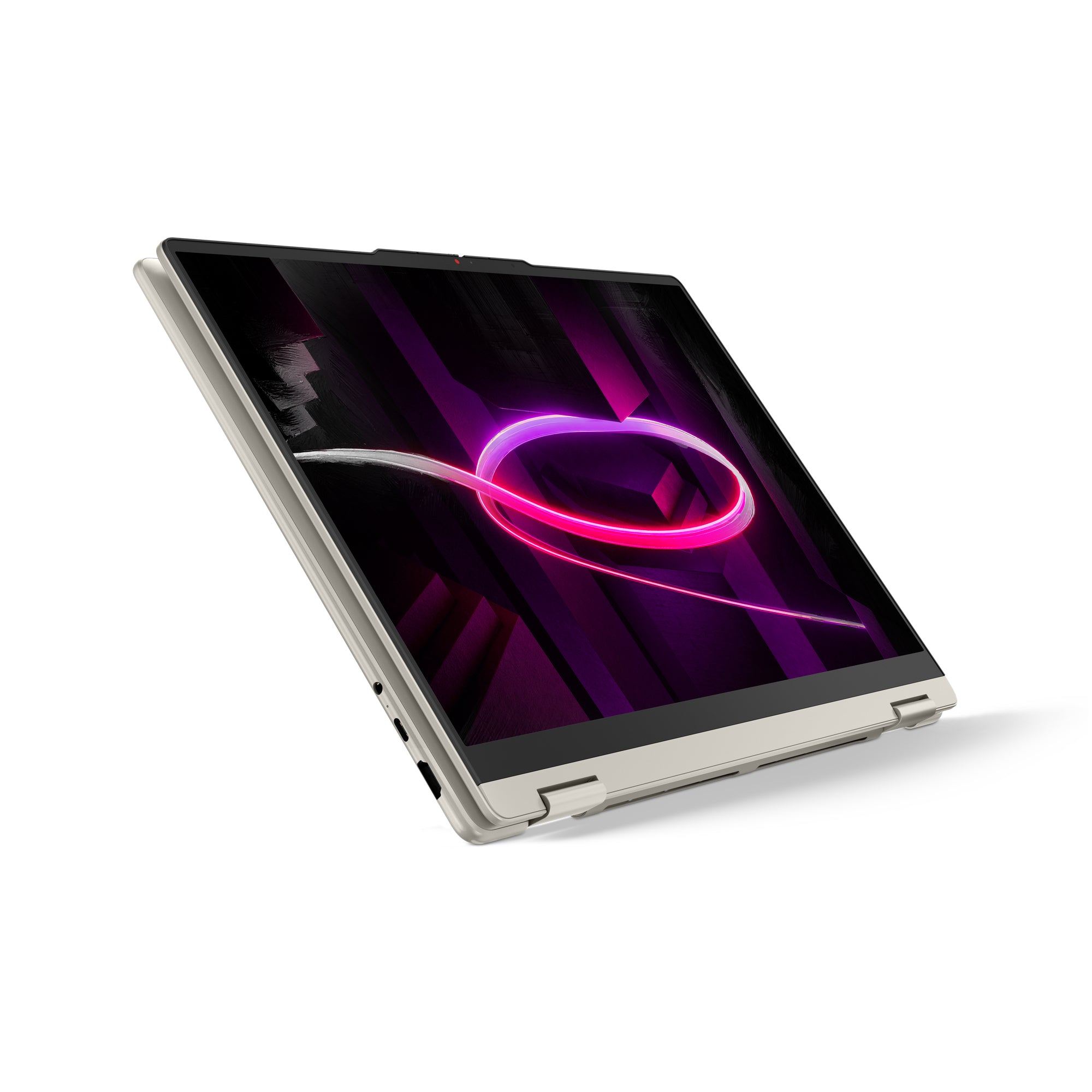 Lenovo Yoga 7 2-in-1 16AGP11 Copilot+ PC AMD Ryzen AI 7 445 Hybride (2-en-1) 40,6 cm (16") Écran tactile 2.8K 16 Go LPDDR5x-SDRAM 1 To SSD Wi-Fi 7 (802.11be) Windows 11 Home Allemand Coquillage (couleur)