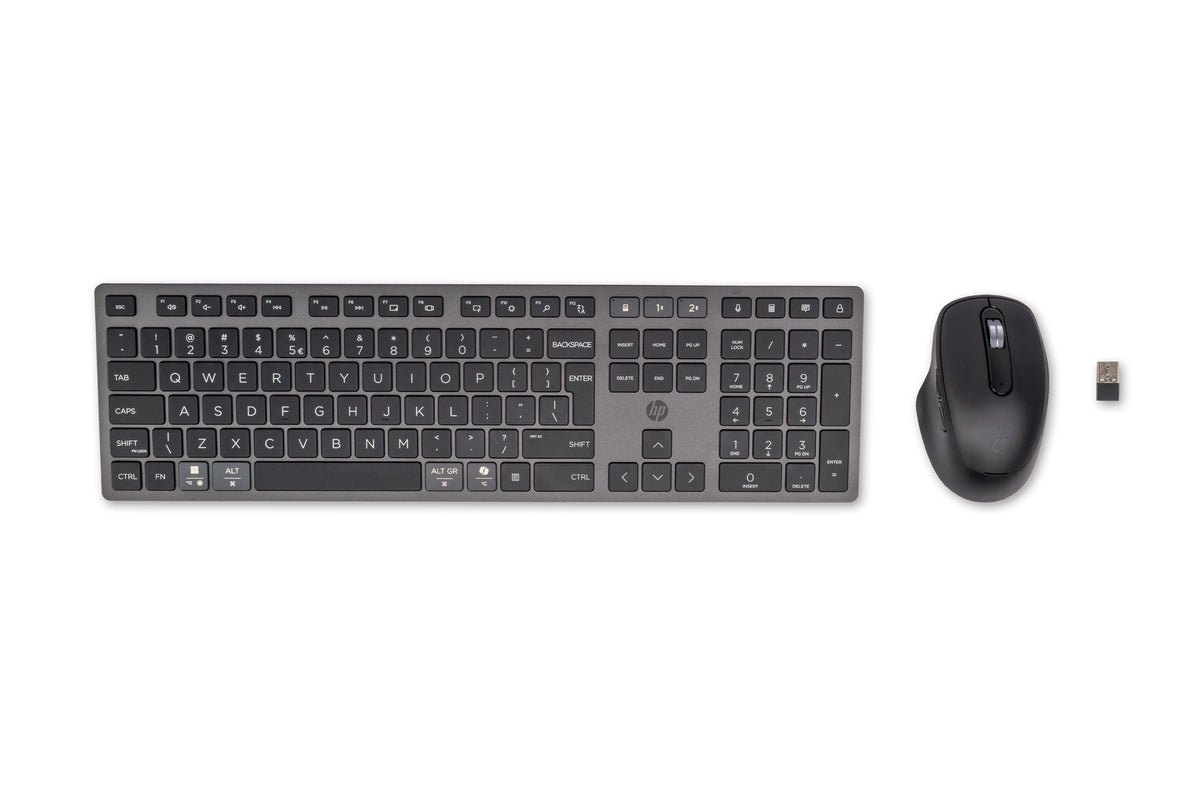 HP Ensemble clavier et souris sans fil rechargeables multi-appareils 720