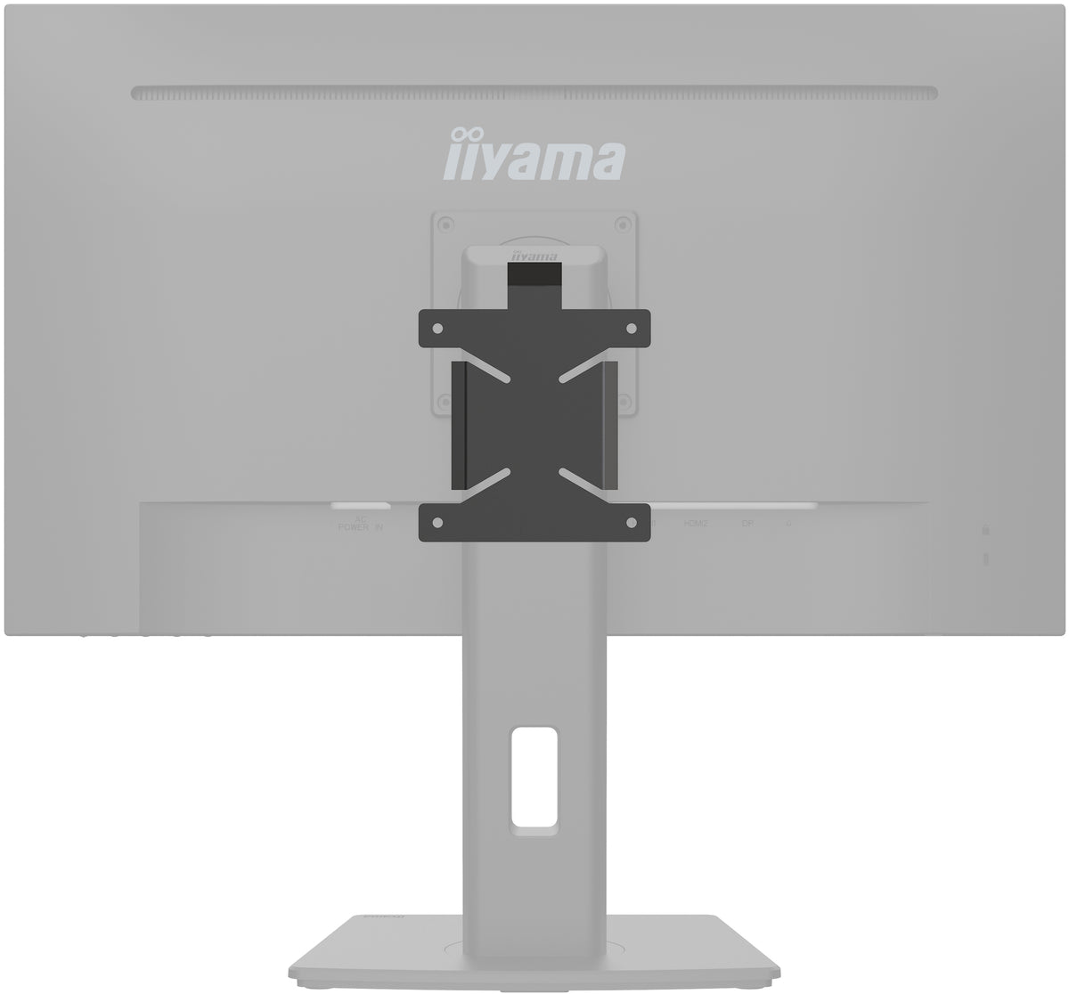 Accessoire de Montage de Moniteurs MD BRPCV07, Support en Métal Noir