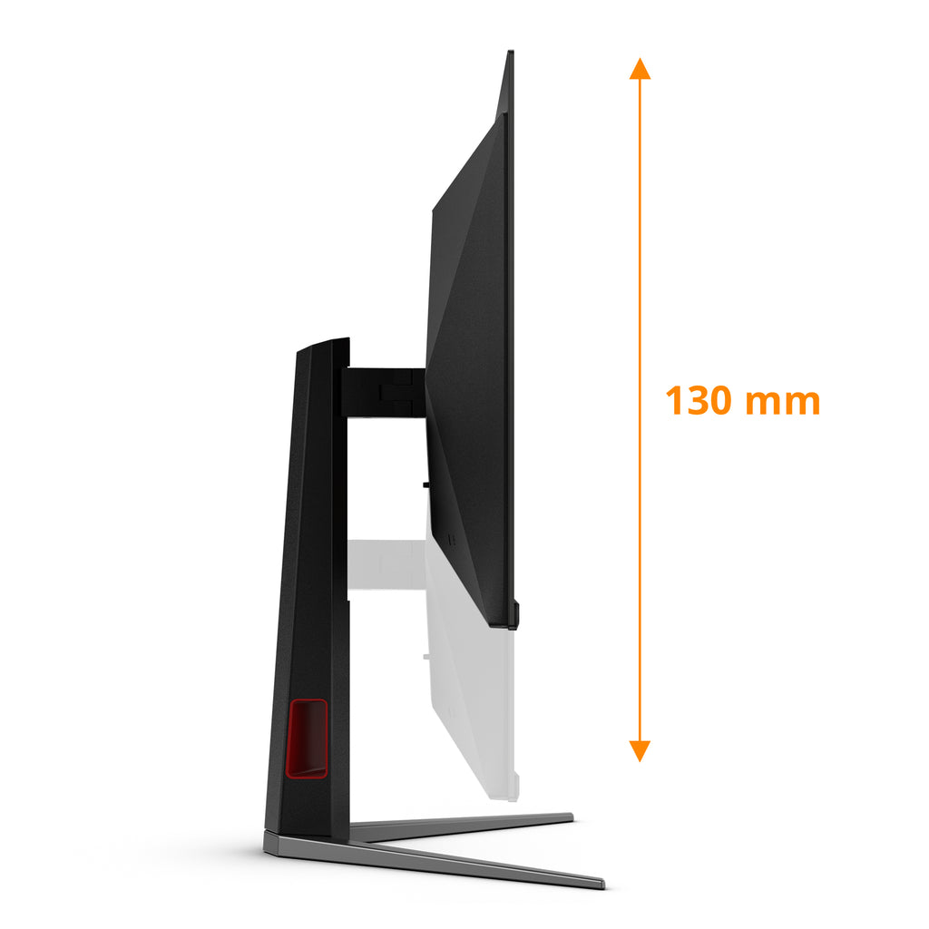 AOC G4 Q27G4ZD écran plat de PC 67,3 cm (26.5") 2560 x 1440 pixels Quad HD QD-OLED Noir, Rouge
