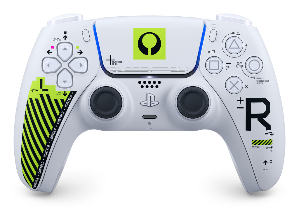 Sony DualSense Wireless Marathon Limited Edition - Manette Blanche et Verte pour PS5, PC, Mac, Android, iOS