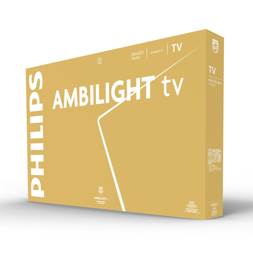 Philips Ambilight 65MLED910/12 TV 165,1 cm (65") 4K Ultra HD Smart TV Wifi Noir