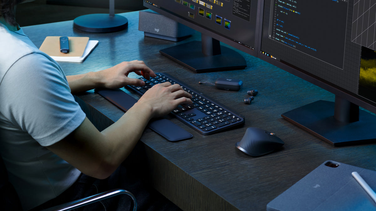 Logitech MX Keys S Clavier à Membrane Sans Fil, Disposition Allemande