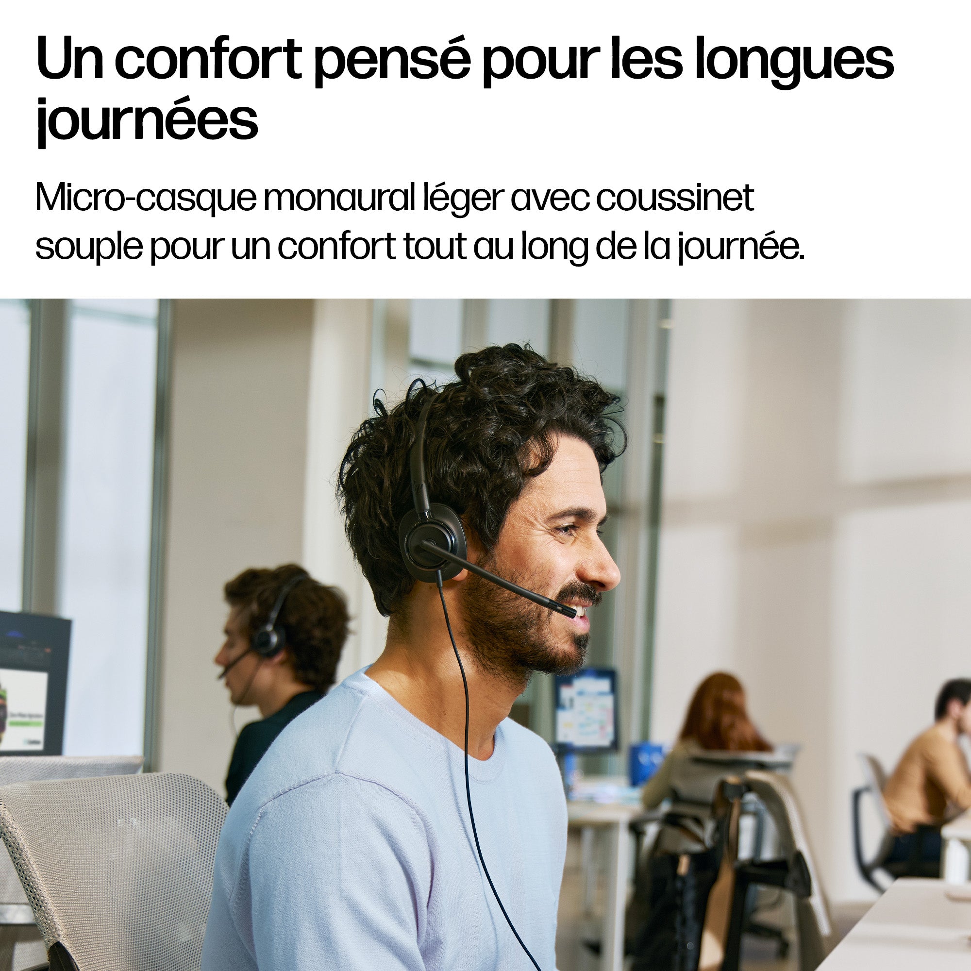 HP Poly Micro-casque filaire USB binaural Mission 425