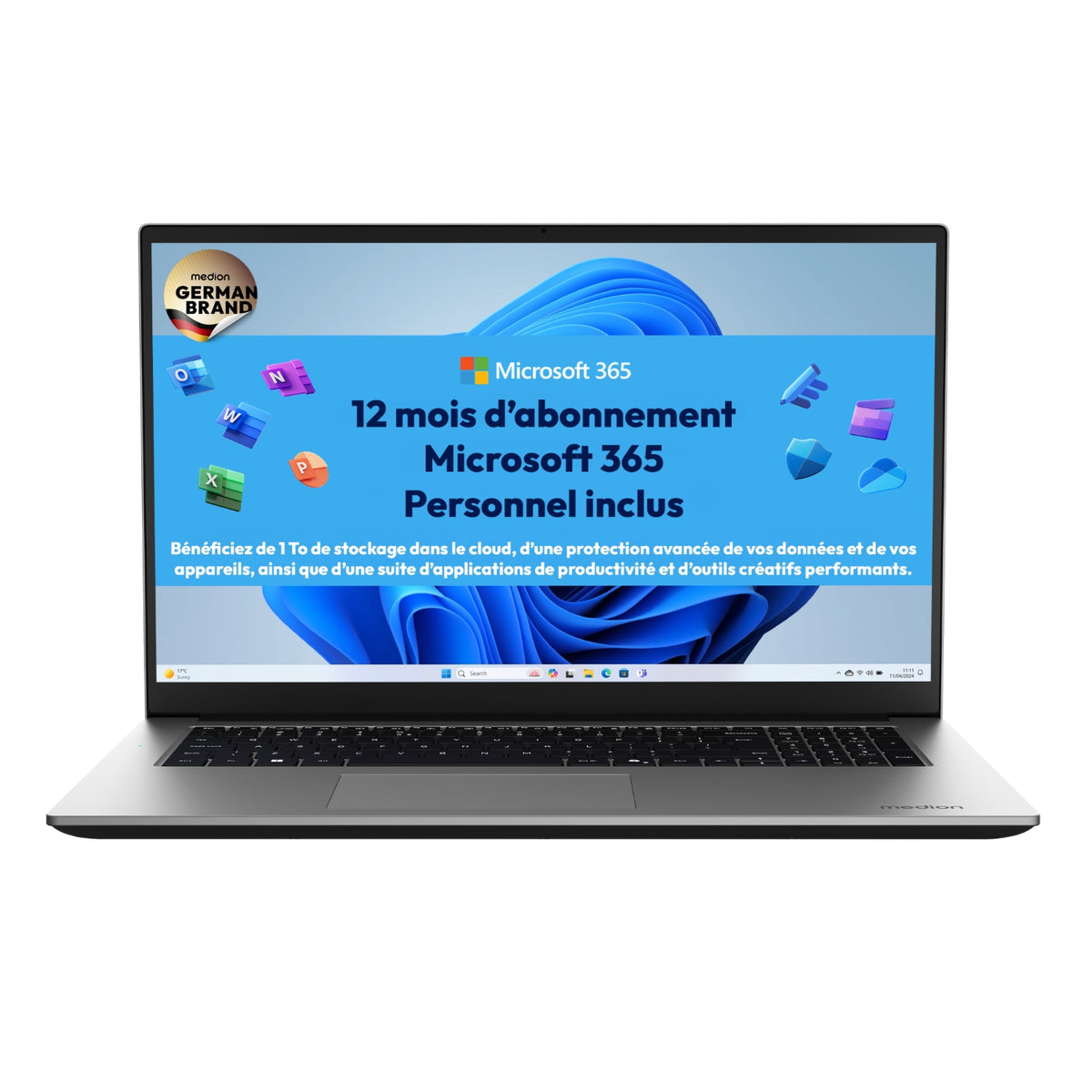 Medion PC portable 17,3'' Intel N100 MD600034