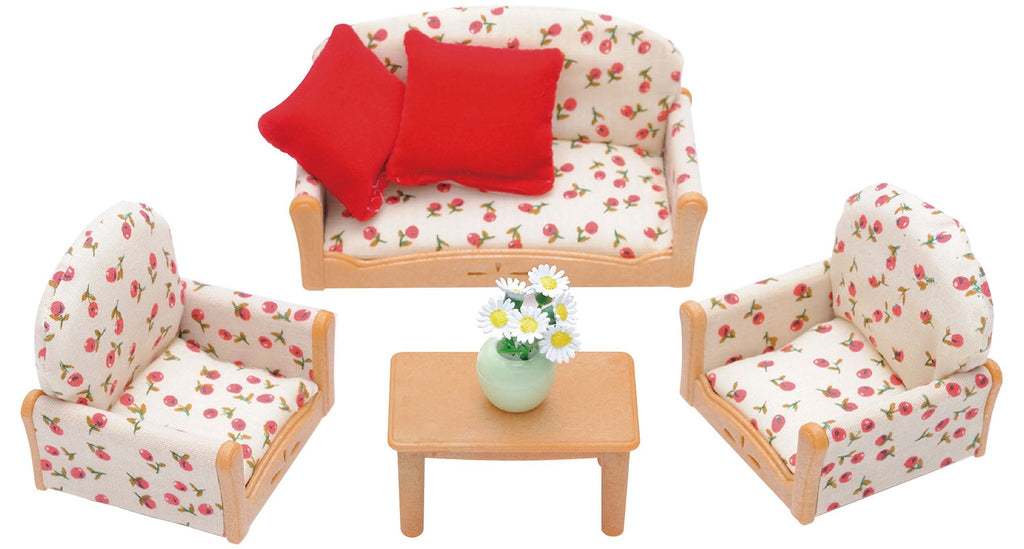 Sylvanian Families Le canapé, 2 fauteuils et table basse - vue 3