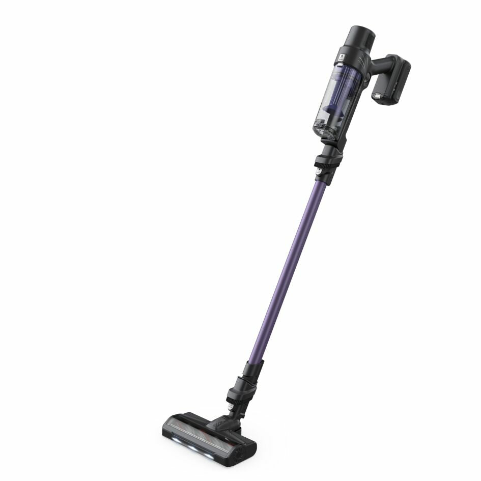 Rowenta RH6A31 Aspirateur-balai 2 en 1 Batterie Sec Sans sac 140 W Noir, Violet - vue 5