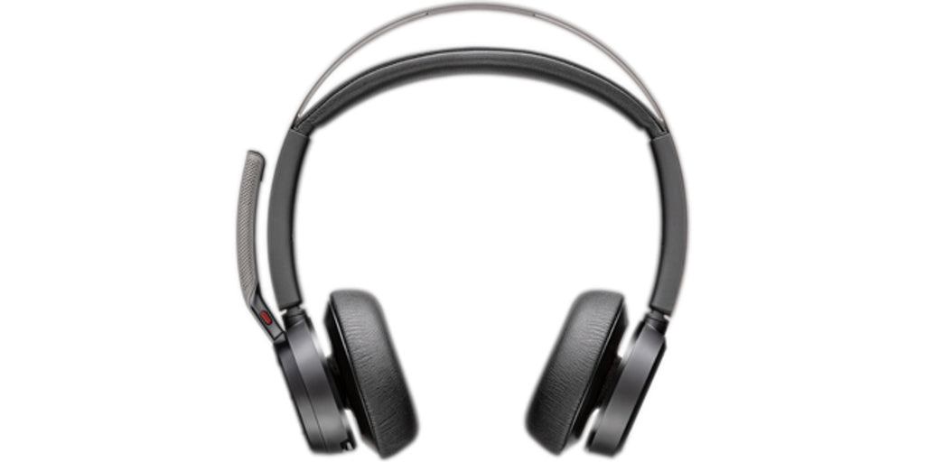 HP Poly Micro-casque Poly Voyager Focus 2 USB-C-C certifié Microsoft Teams + adaptateur USB-C/A