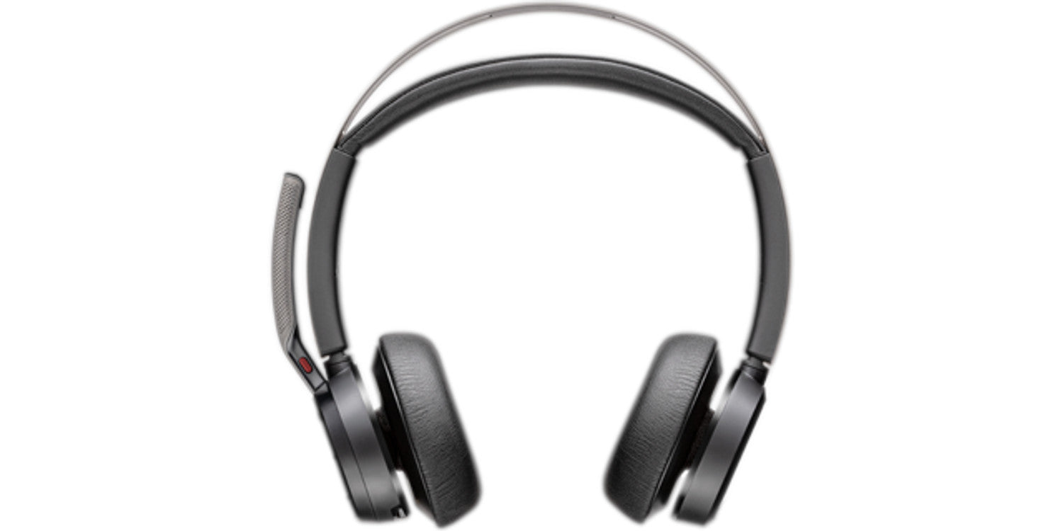 HP Poly Micro-casque Poly Voyager Focus 2 USB-C-C certifié Microsoft Teams + adaptateur USB-C/A