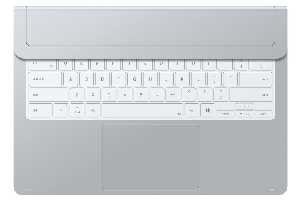 Samsung EF-DX935 Clavier QWERTZ Allemand Pogo Pin Argent