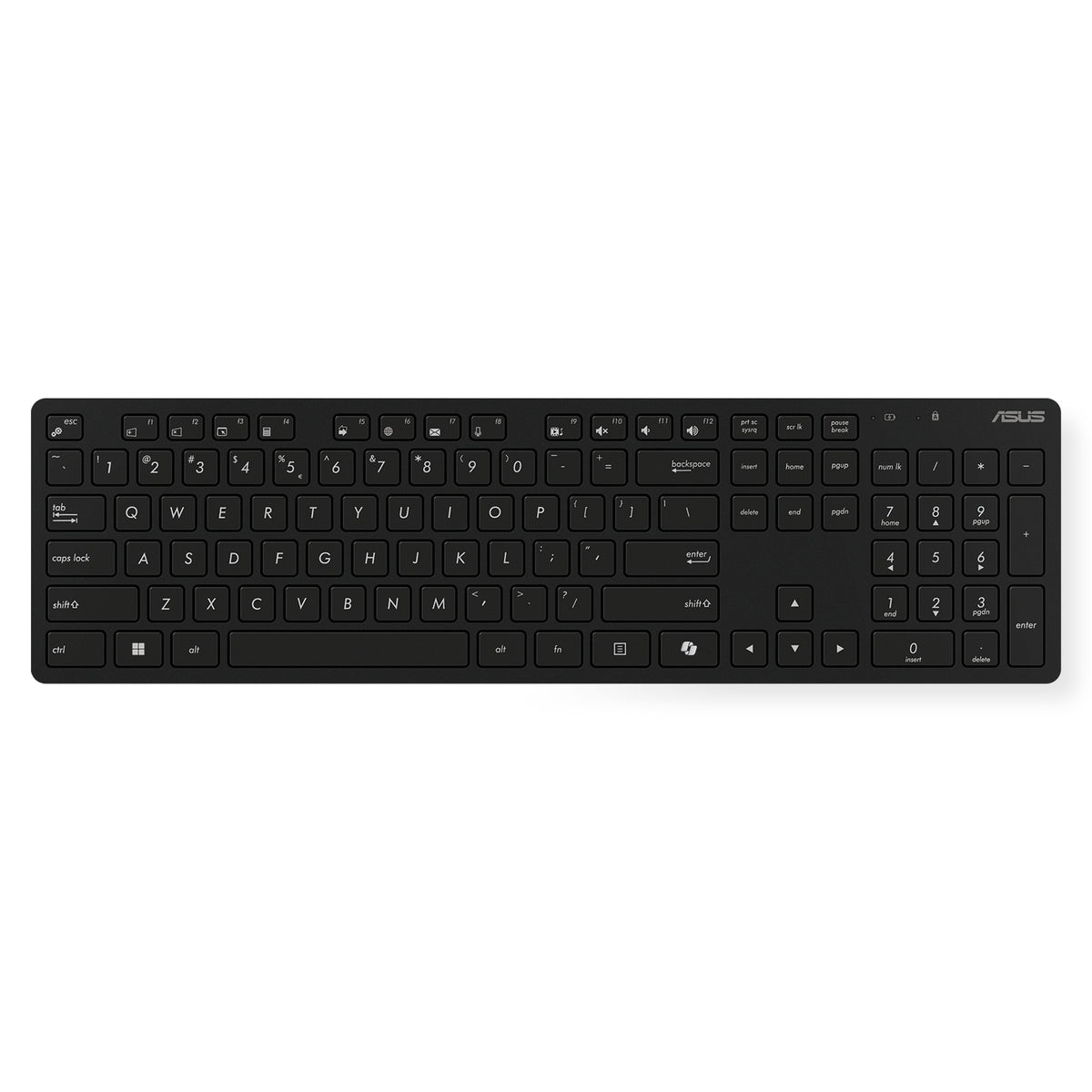 ASUS W5000 Ensemble Clavier et Souris Sans Fil RF Universel, Noir