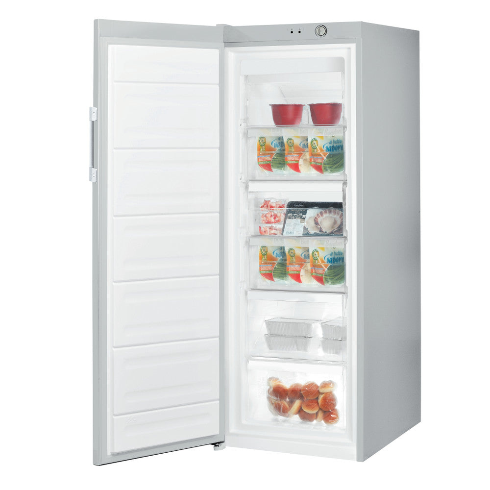 Indesit UI6 2 S Congélateur vertical Pose libre 245 L Argent