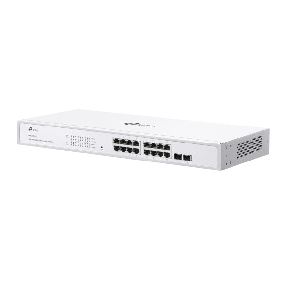 TP-Link Festa FS318G Switch Gigabit Ethernet Géré, 16 Ports RJ-45, Blanc