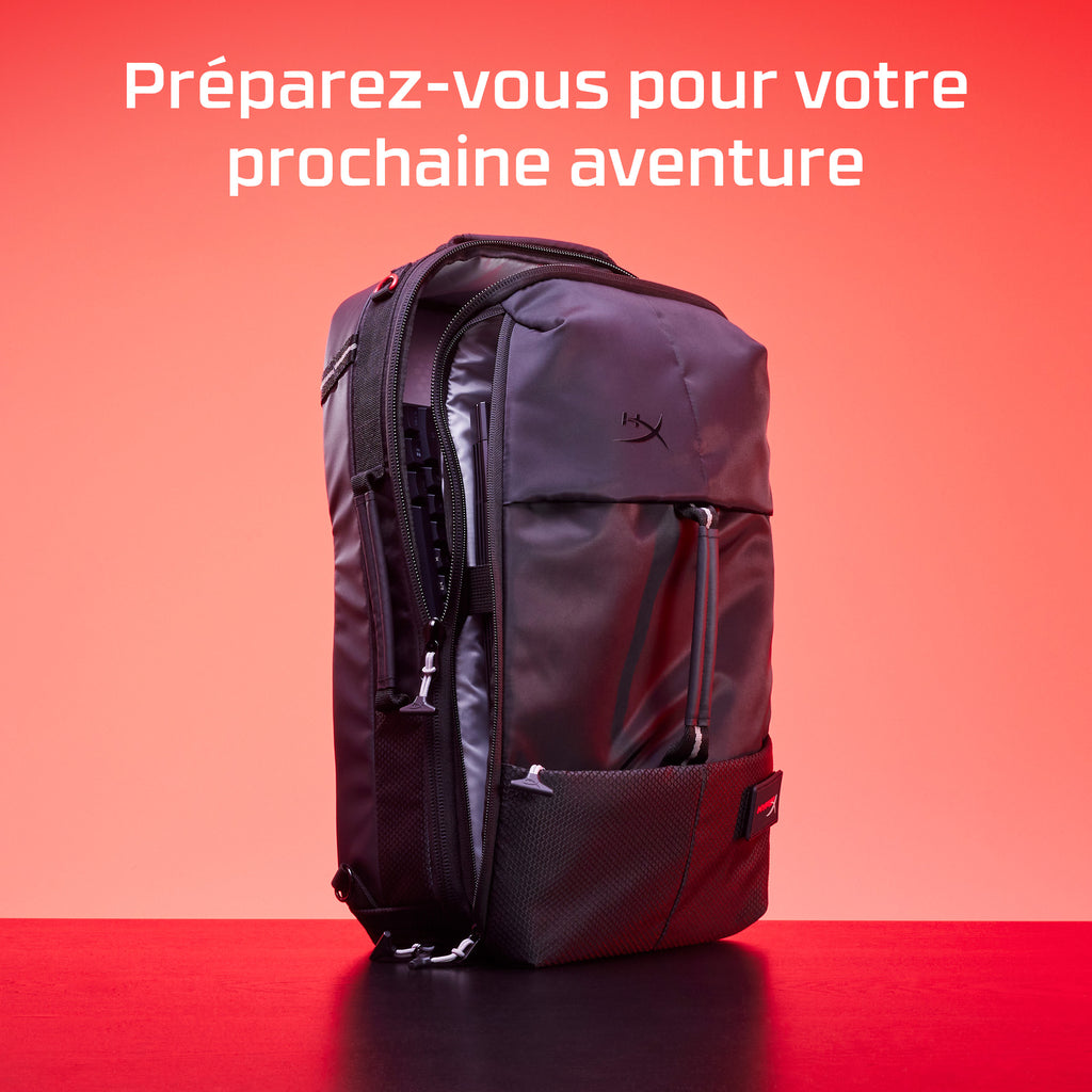 HyperX Sac à dos Knight pour Gamer, Compatible PC Portable jusqu'à 16 pouces