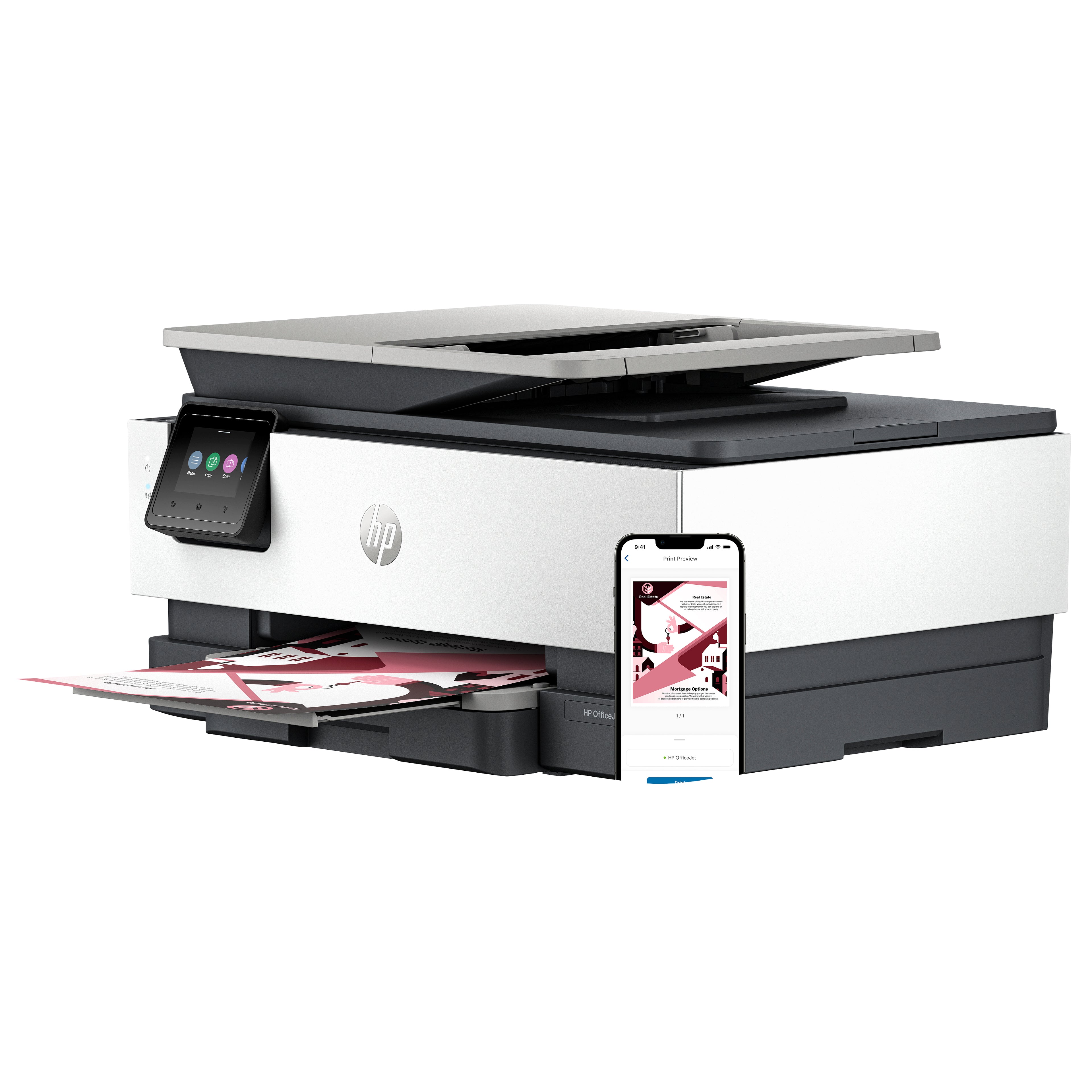 HP OfficeJet Pro 8122e Sans fil All-in-One Couleur Imprimante, Instant Ink; Impression recto-verso