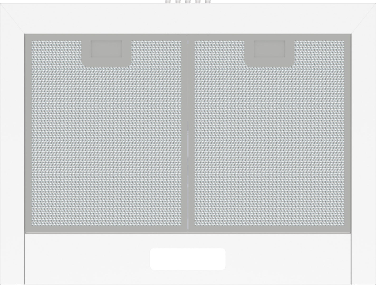 Gorenje WHC629E4W Montée au mur Blanc 450 m³/h