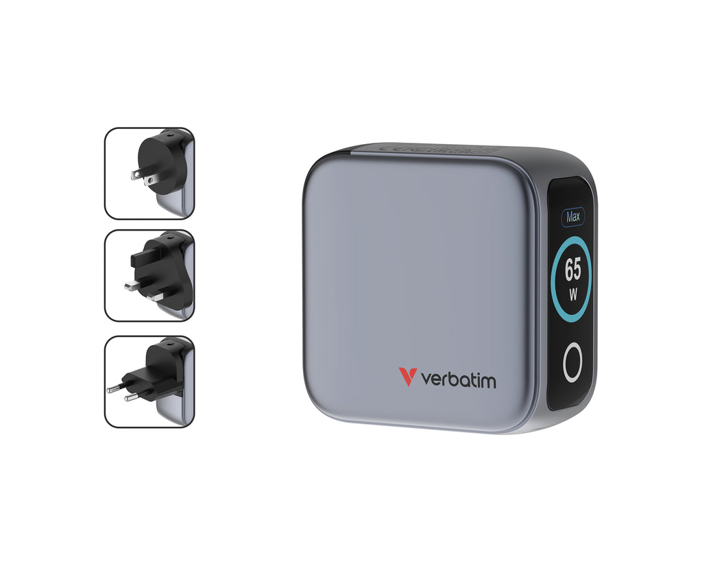 Verbatim 30238 chargeur d'appareils mobiles Universel Noir Secteur Charge rapide Intérieure
