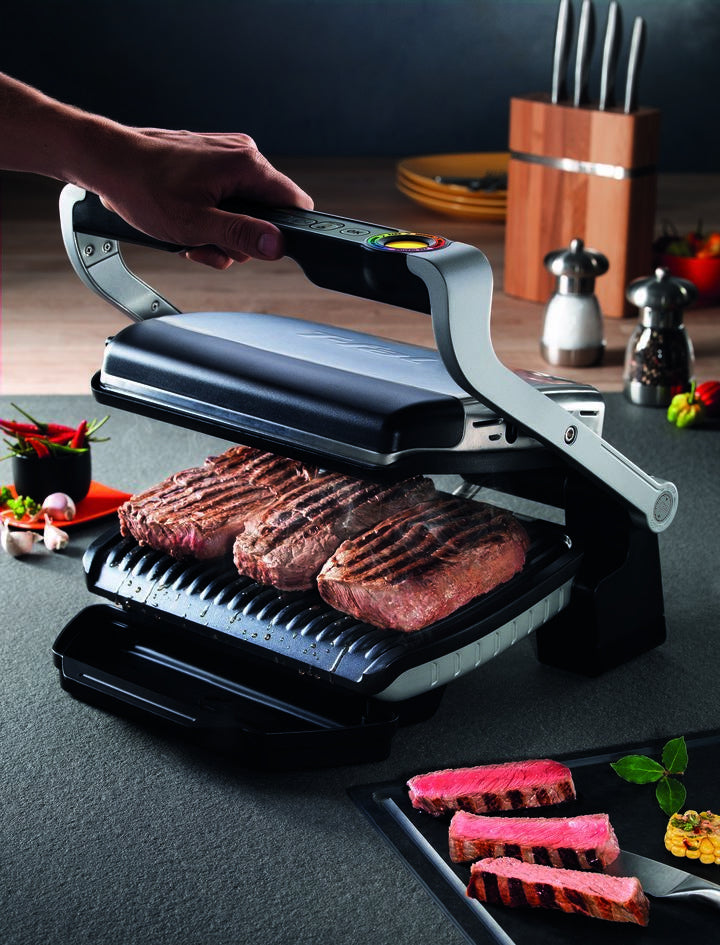 Tefal OptiGrill+ GC712D34 Grill Sølv - vue 7