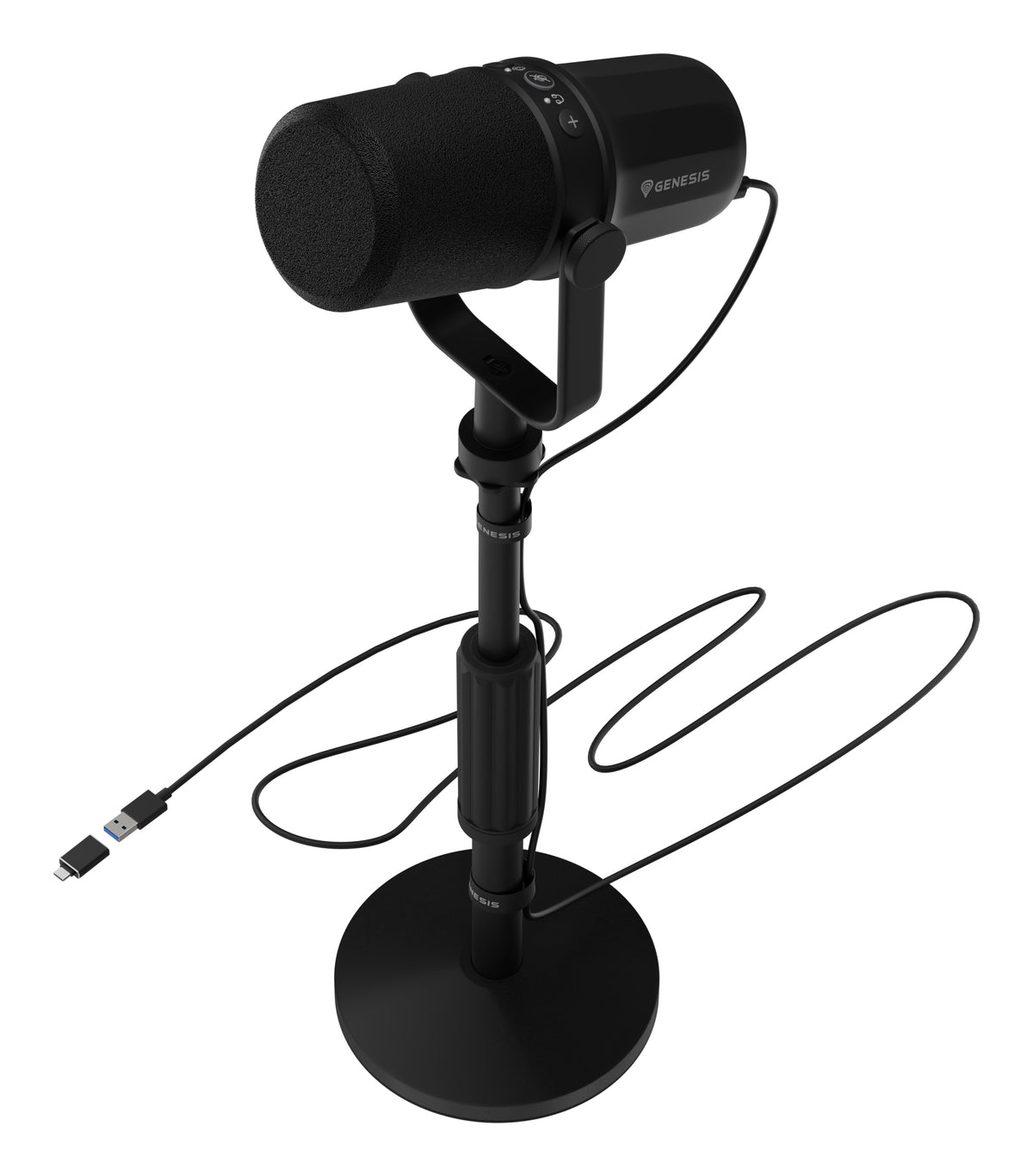GENESIS RADIUM 750D Noir Microphone de PC