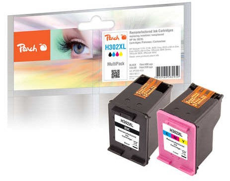 Peach 319617 cartouche d'encre Noir, Cyan, Magenta, Jaune