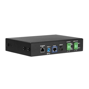 Vaddio 999-8240-001 Passerelle de Conférence Audio AV, 4K 3840 x 2160, Ethernet/LAN, Noir