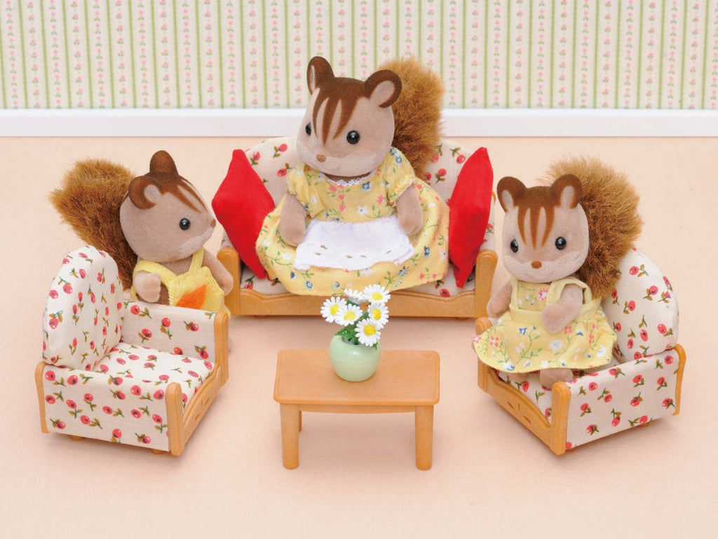 Sylvanian Families Le canapé, 2 fauteuils et table basse - vue 4