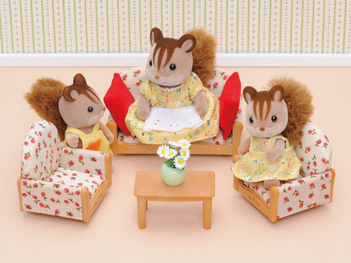 Sylvanian Families Le canapé, 2 fauteuils et table basse - vue 4