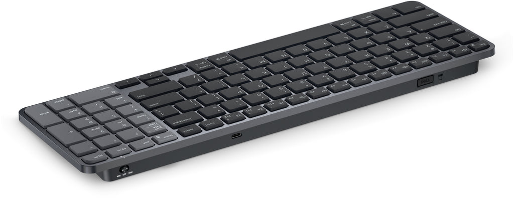 DELL Pro 7 KB746 clavier Universel RF sans fil + Bluetooth QWERTY Nordique Graphite