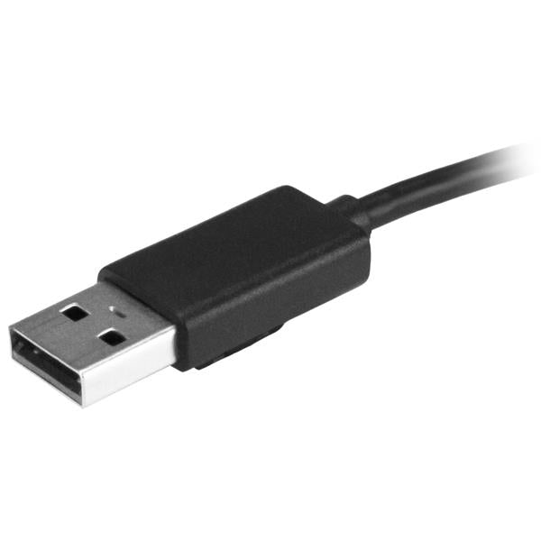 StarTech.com Hub USB 2.0 Portable à 4 Ports avec Câble Intégré