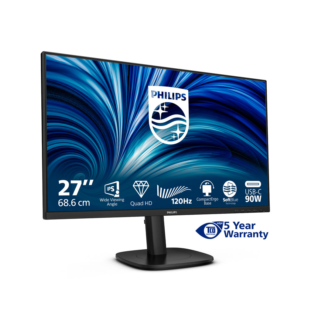 Philips 3000 series 27B2U3601/00 Écran PC 27" Quad HD 2560 x 1440 LCD Noir