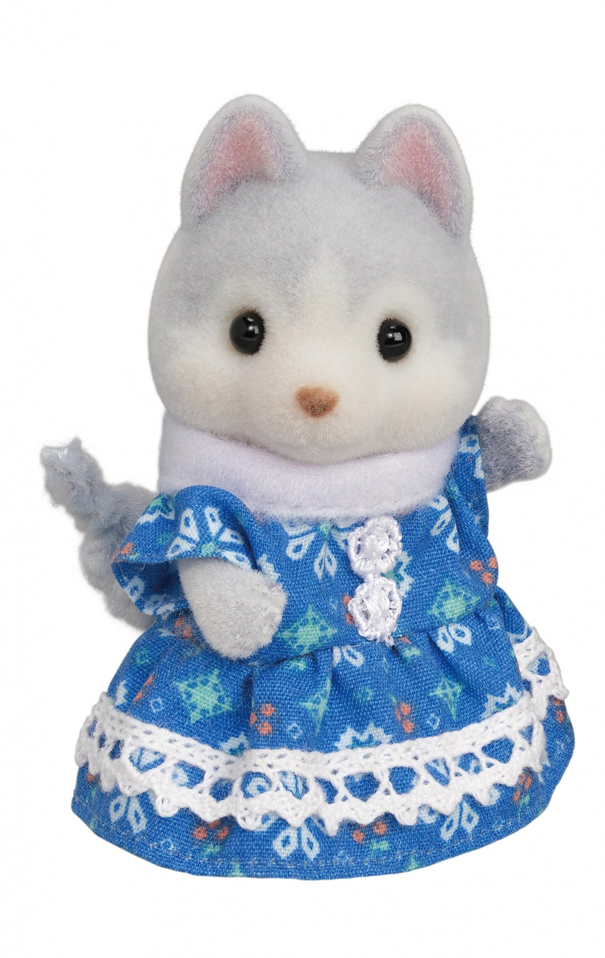 Sylvanian Families Les frères et sœurs husky et leur tandem