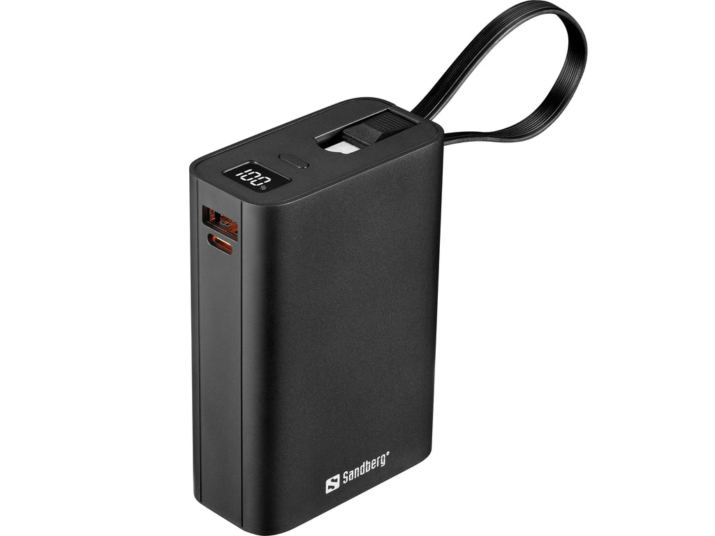Sandberg Powerbank 20000 PD20W Connect 20000 mAh, Noir