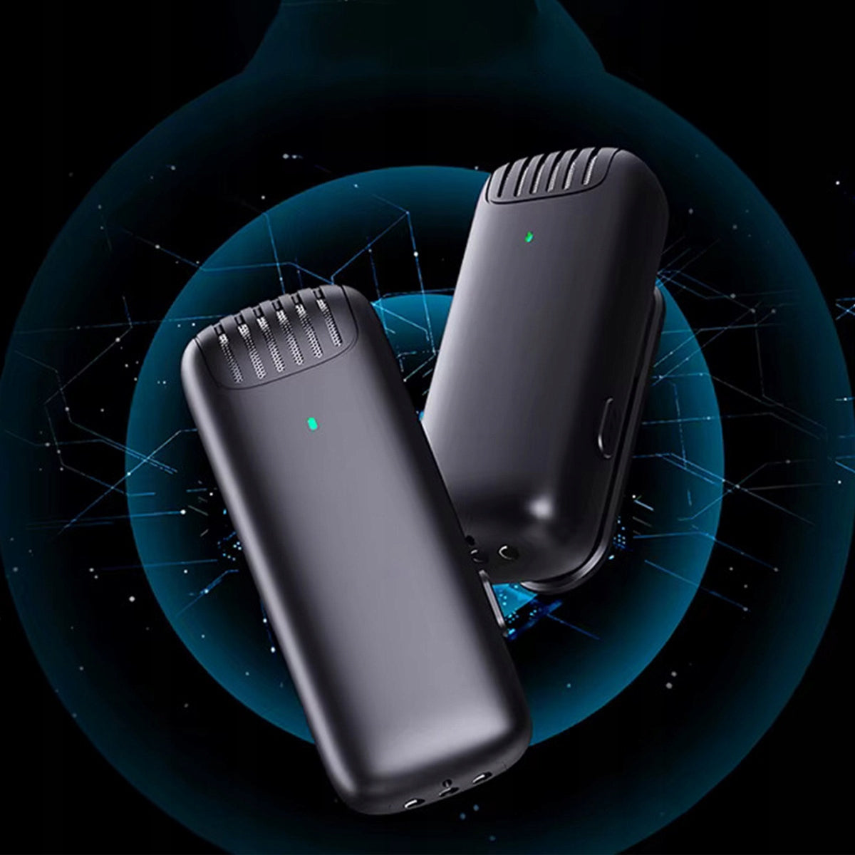 Microphone-cravate sans fil USB-C Bluetooth à effet de surface pour téléphone Zenwire TrueTone J13