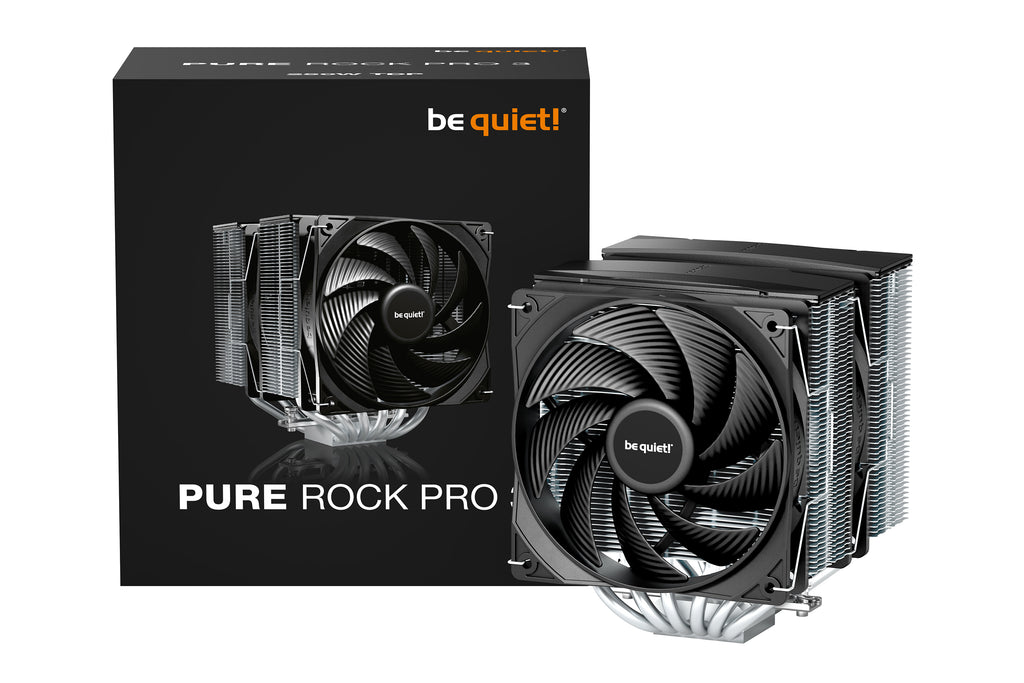 be quiet! PURE ROCK PRO 3| Ventirad double tour, socket Intel et AMD