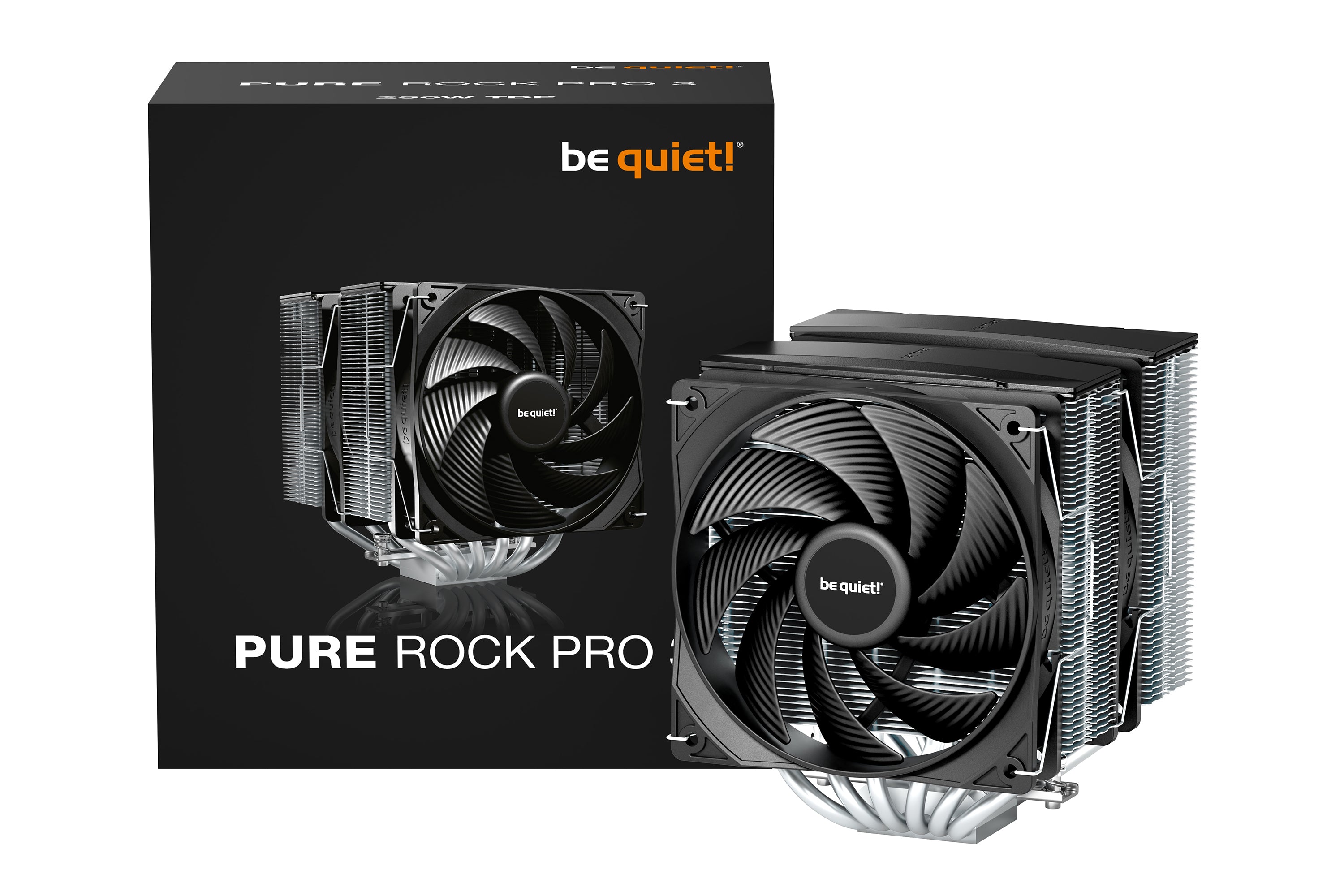 be quiet! PURE ROCK PRO 3| Ventirad double tour, socket Intel et AMD
