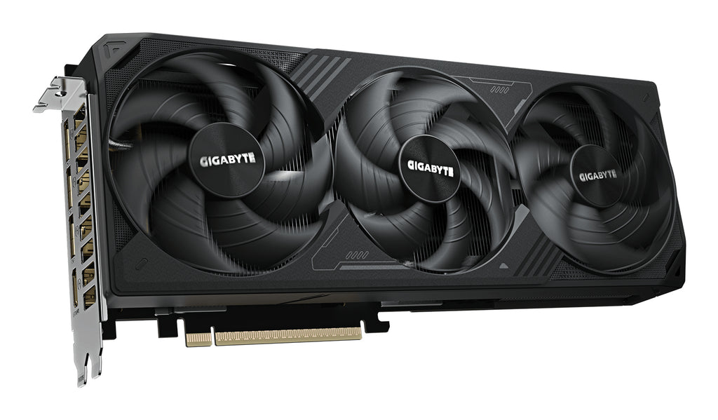 GIGABYTE GeForce RTX 5080 WINDFORCE OC SFF 16G – Carte graphique, 16GB GDDR7, 256bit, PCI-E 5.0, 2670MHz Core Clock, 3 × DP 2.1b, 1 × HDMI 2.1b, DLSS 4, GV-N5080WF3OCV2-16GD - vue 3
