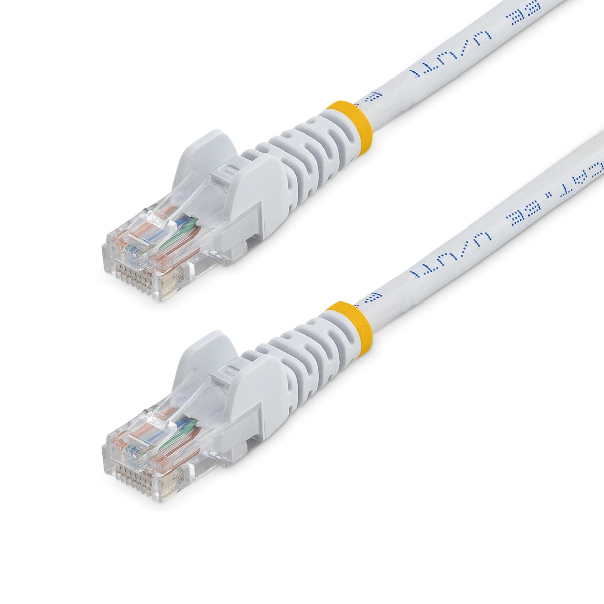 StarTech.com Câble Réseau Cat5e 5 m sans Crochet - Blanc